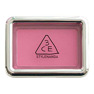 3ce单色腮红盘how dare血色玫瑰哑光收缩膨胀色豆沙粉晒红小方块