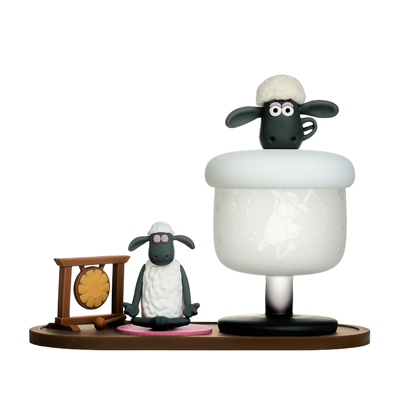 MU16小羊肖恩水杯联名茶杯办公室创意摆件可爱酒杯国庆礼物