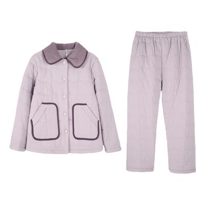 安之伴三层夹棉情侣睡衣保暖套装