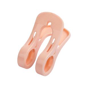 茶花晒被子大夹子晾衣夹大号家用塑料固定器凉衣棉被衣服防风被夹