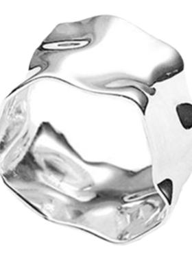 福利珠宝女925银戒指小众