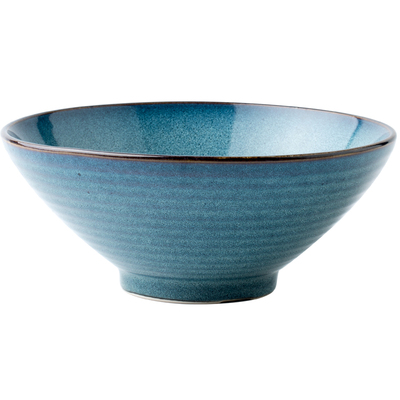 悠瓷创意螺纹8英寸拉面碗