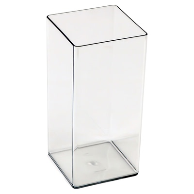 透明方形花瓶插花桶简约百搭