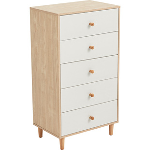 林氏儿童五斗柜卧室柜子客厅靠墙边储物斗橱立柜边柜家具林氏木业