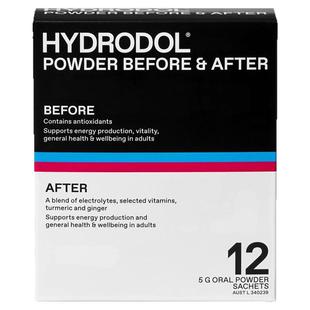 临期 澳洲Hydrodol酒前酒后缓释粉剂12条维生素姜黄粉酒解宿醉