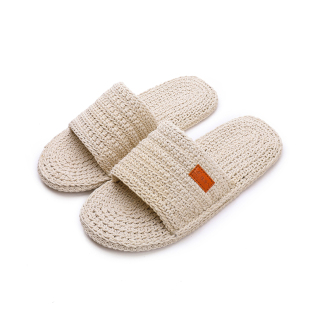 雅路人非遗麻鞋手工棉麻编织男女式居家高端四季亚麻软底静音拖鞋