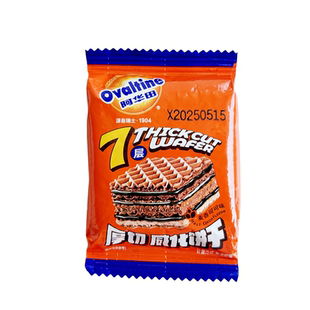 阿华田厚切威化饼麦芽可可味夹心饼干办公室解馋休闲食品网红零食