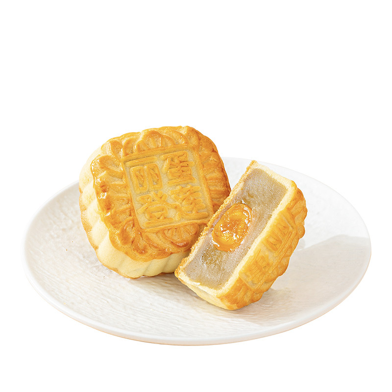 丽登黄黄白莲蓉广式月饼
