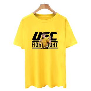 综合格斗Magnum张伟丽MMA周边短袖t恤衫男女纯棉半袖UFC上衣服体