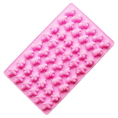 迷软糖硅胶模具小恐龙QQ糖巧克力