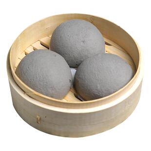 粤式松皮黑松露菌菇包子广式早茶早餐冷冻食品茶楼酒店特色点心福