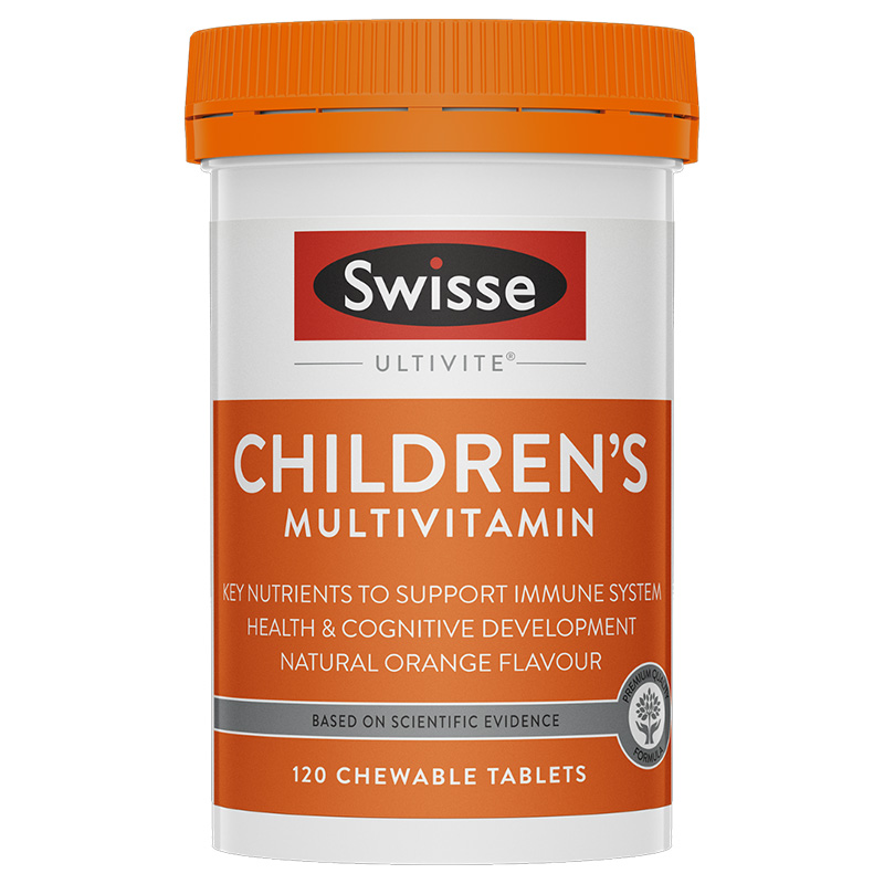 Swisse斯维诗儿童复合维生素C宝宝矿物质VC儿童软糖多维元素澳洲