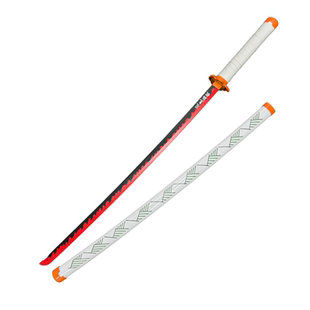 不死川鬼灭之刃日轮刀灶门炭治富冈义勇蝴蝶忍COS周边玩具木刀