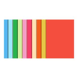 得力20色手工彩色折纸儿童小学生正方形硬卡纸千纸鹤a4幼儿园专用彩纸手工纸红色套装材料包折叠纸高颜值纸艺