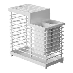 不锈钢厨房刀架置物架台面放菜刀筷子筒一体壁挂刀具沥水收纳架子