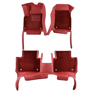 适用于仰望u7脚垫25款仰望U7 EV PHEV 4座/5座全包围羊毛真皮脚垫