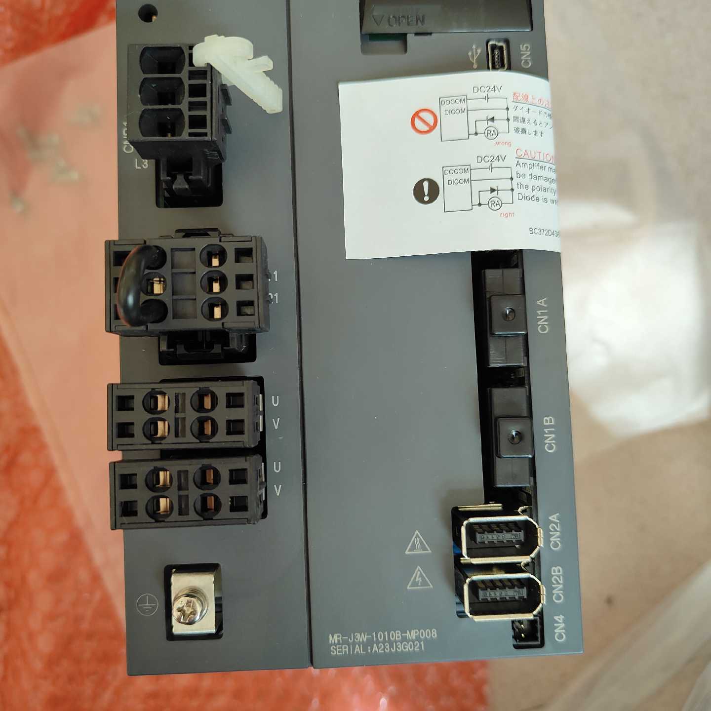 议价松下贴片机专用驱动NPM-TT MR-J3-70B-MA163 MR-J3W-1010B-MP