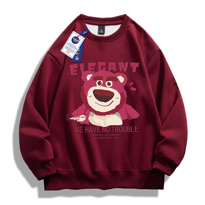 NASA联名休闲宽松百搭情侣卫衣女