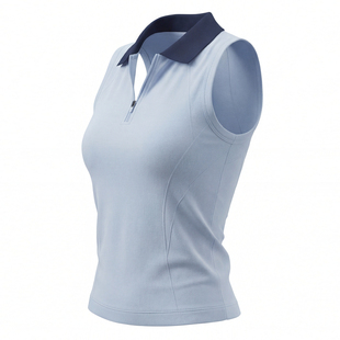 运动背心女带胸垫速干网球服套装polo健身瑜伽服上衣短裙两件套夏