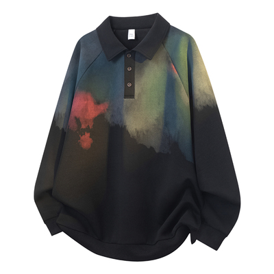 【扎染设计】潮流宽松加绒卫衣