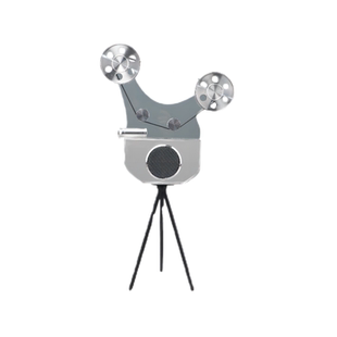 北欧创意水晶几何留声放映机摆件客厅酒柜玄关样板房软装家居饰品