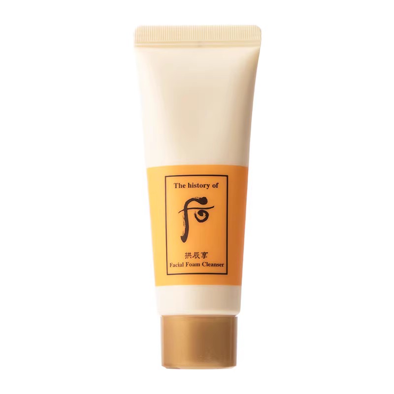 好用到不想换~Whoo后拱辰享气津平衡保湿洁面膏40ml 深层清洁控油