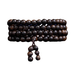 天然芽庄奇楠沉香手串108颗棋楠男女款念珠佛珠沉香木质手链老料