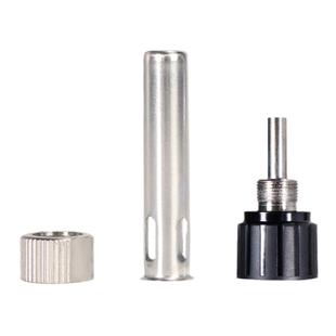 谊华936恒温烙铁手柄通用螺母套管三件套焊台钢管套筒配件899D用