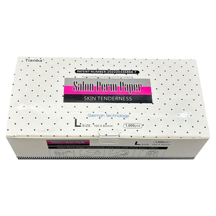 超薄波点烫发纸一次性艾文服帖烫电发纸美发加大定位纸理发店通用