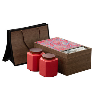 茶叶罐高档茶叶礼盒包装盒空盒陶瓷储存密封茶罐通用红茶白茶绿茶