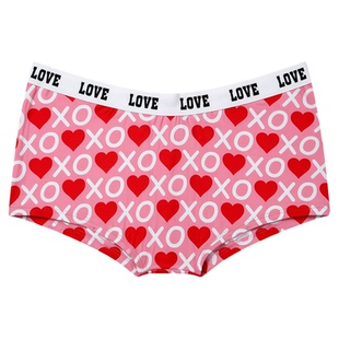 Low waisted seamless printed underwear for women无痕印花内裤