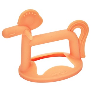 婴儿童韩国进口Moyuum吃手宝宝磨牙棒安抚牙胶硅胶可消毒多色可爱