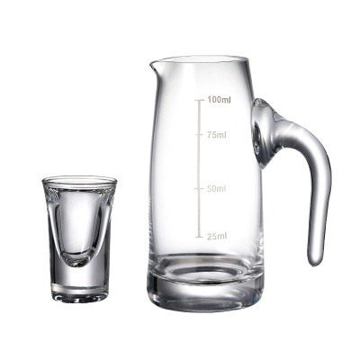 白酒北欧玻璃10ml小酒杯一口杯