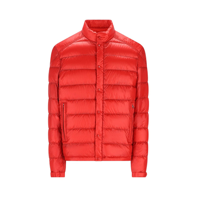 MONCLER 盟可睐男士SELVES红色立领薄羽绒服26早春新款意大利代购