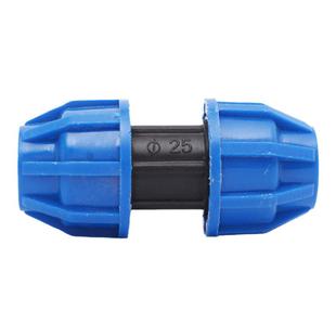 pe管接头自来水管配件pe给水管4分6分1寸 快速直接pe管件快接直接