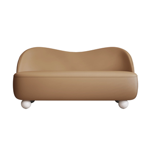 2026新款极窄沙发家用客厅阳台双人三人服装店休息区接待小沙发