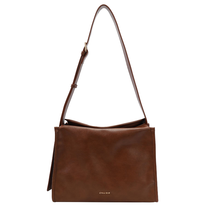 高级感大容量通勤单肩斜挎包