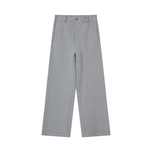 ttelen空气层运动卫裤休闲西裤男款直筒裤子秋冬重磅加绒加厚长裤