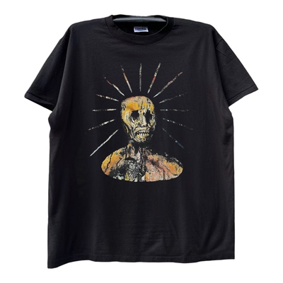 Death金属乐队美式硬核街头风vintage古着潮牌情侣装嘻哈短袖T恤