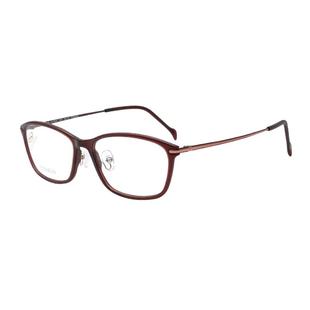 思柏（STEPPER）眼镜框女款全框板材+钛商务近视眼镜架SI-73028