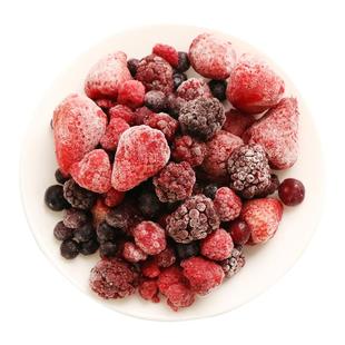 新鲜急冻混合莓每日莓果速冻草莓黑莓红树莓冷冻混合莓蓝莓思慕雪
