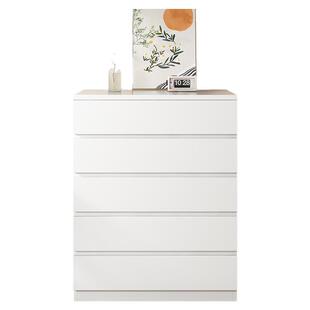 斗柜客厅靠墙储物柜奶油风五斗卧室简约现代抽屉六斗八斗柜收纳柜