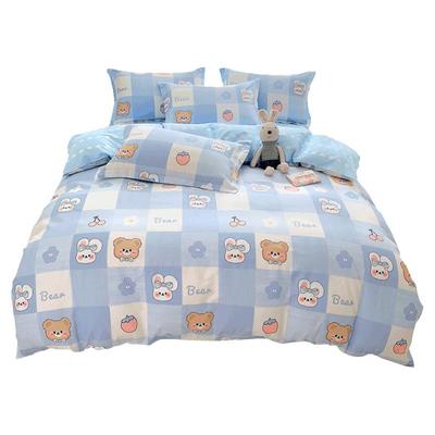 夏季纯棉被套单件全棉被罩被子套