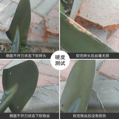 6411厂205工兵铲子锹碳钢户外铲子工兵锹铁锹多功能露营车用钓鱼