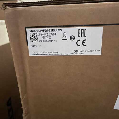 议价台达 原装正品 变频器 VFD015EL43W/VFD022EL43W/VFD040EL43W