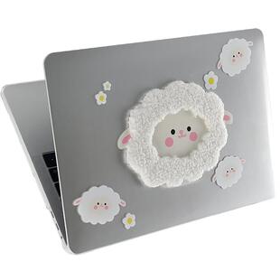 DIY保护壳适用苹果macbook笔记本电脑壳pro16寸新款Air15保护套macbookair13可贴纸pro14英寸外壳M5M3M4