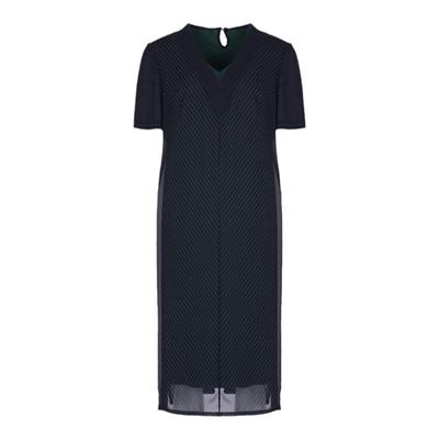 靓诺优雅气质肌理感H型连衣裙