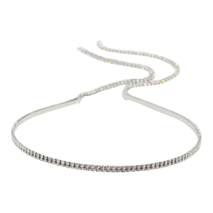 明星同款流苏超闪发箍饰品女 超仙合金耳挂一体新娘伴娘拍照发饰