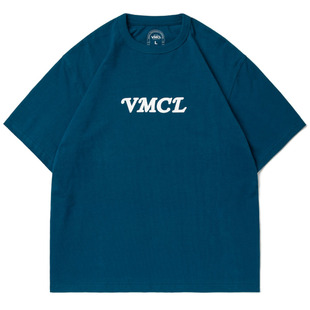 VERMICELLI VMCL硬骨头潮牌印花圆领短袖t恤男纯棉夏季宽松打底衫