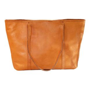 葱木 植鞣皮小众通勤托特包可放14寸电脑 软皮单肩包女2024新款